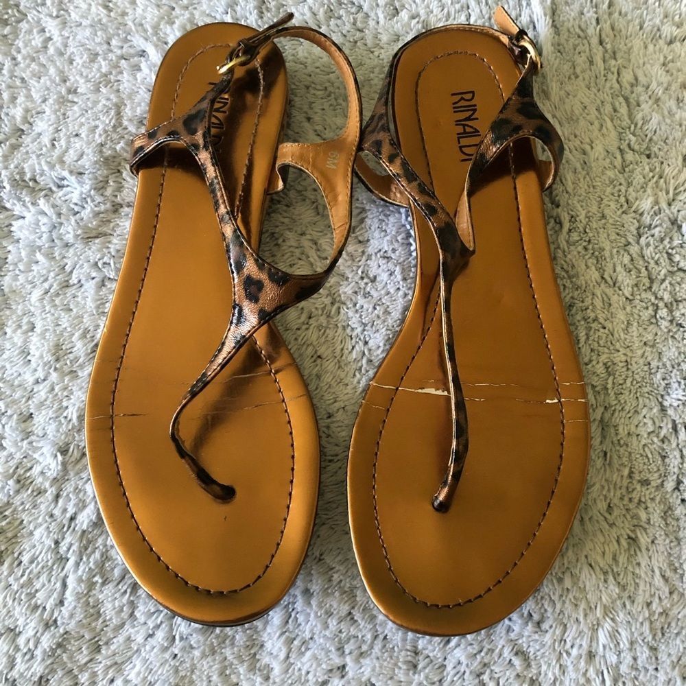 Rinaldi sandals size 7